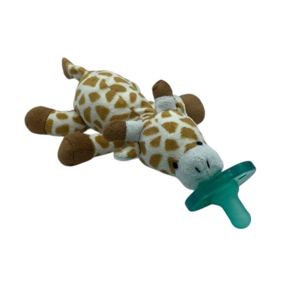 WubbaNub Infant Giraffe Pacifier Plush Toy Stuffed Animal - Picture 1 of 7